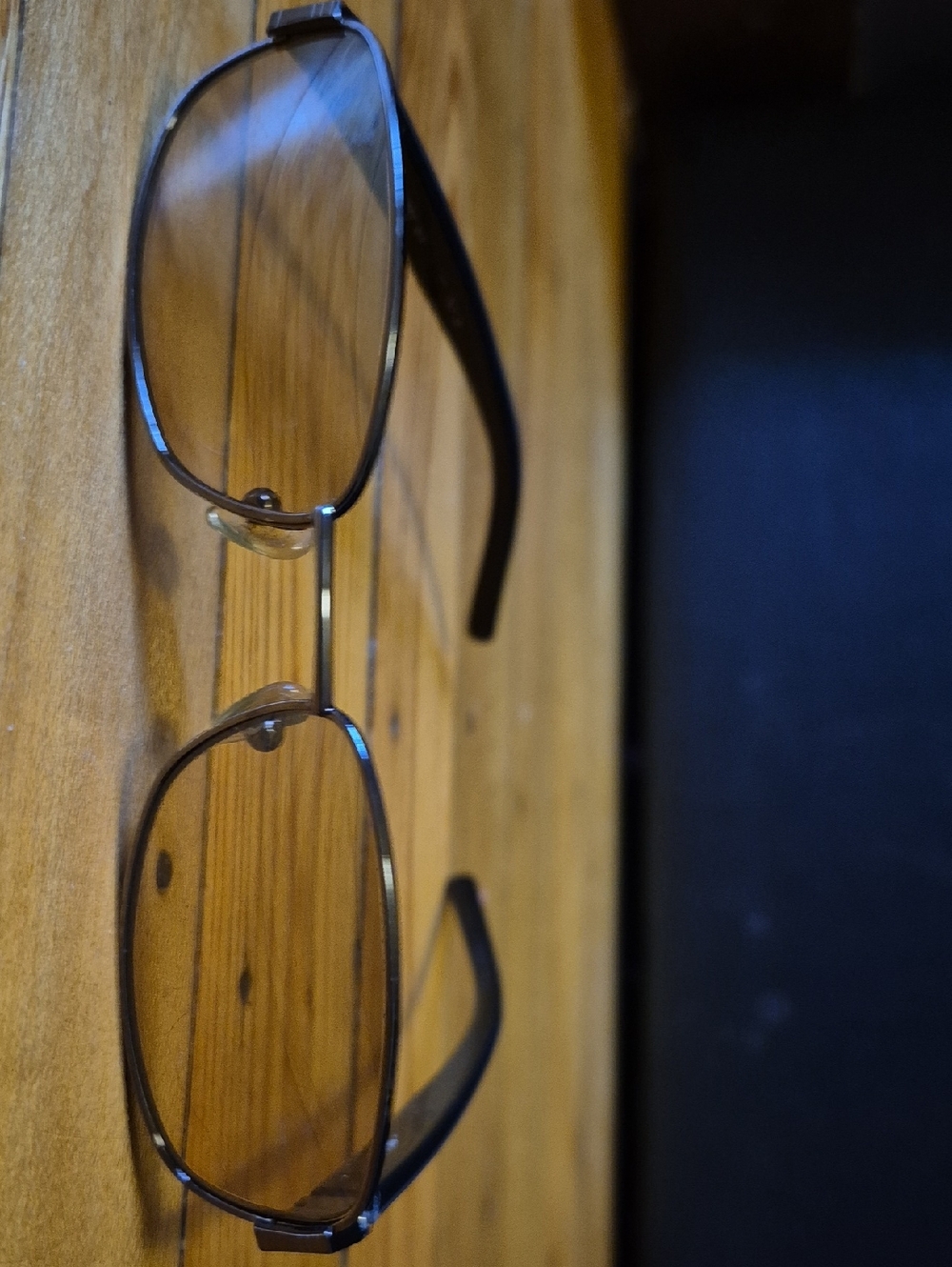 Burberry Slim Brown Eyewear Temple with Subtle Branding.  WOMAN'S SUNGLASSES.